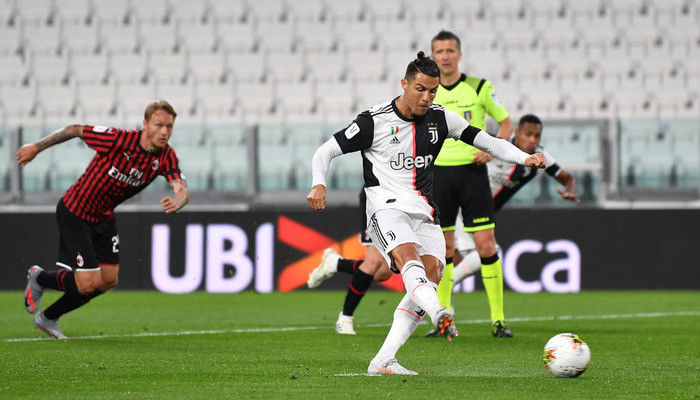juventus milan Роналду