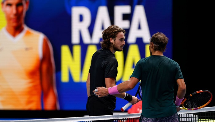 Надаль обыграл Циципаса и вышел в плей-офф Итогового турнира - ATP