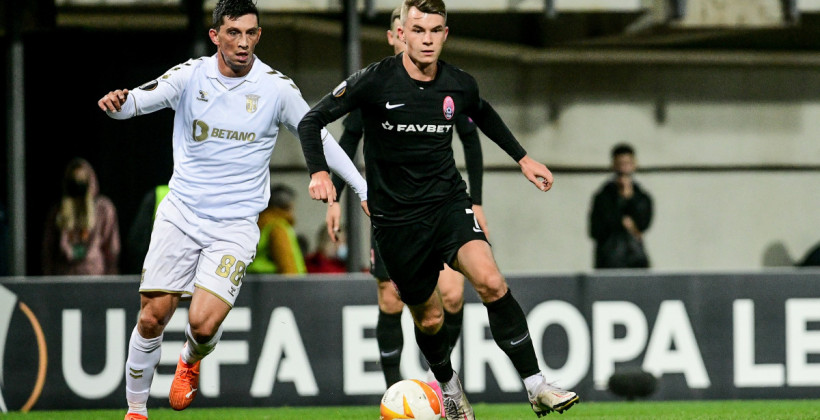 Брага - Заря 2:0 онлайн трансляция матча