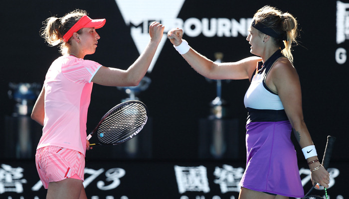 Соболенко и Мертенс выиграли парный турнир Australian Open - Australian Open