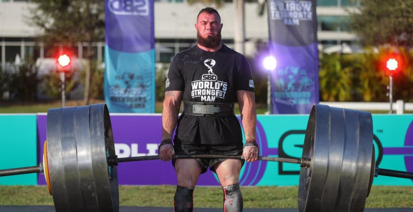Украинец Новиков победил на турнире World’s Ultimate Strongman - Прочие виды спорта