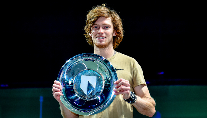 Рублев стал победителем турнира ATP в Роттердаме - ATP