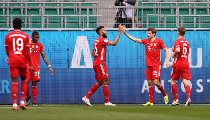 Вольфсбург - Баварія 2:3 огляд матчу, відео голів за 17 квітня