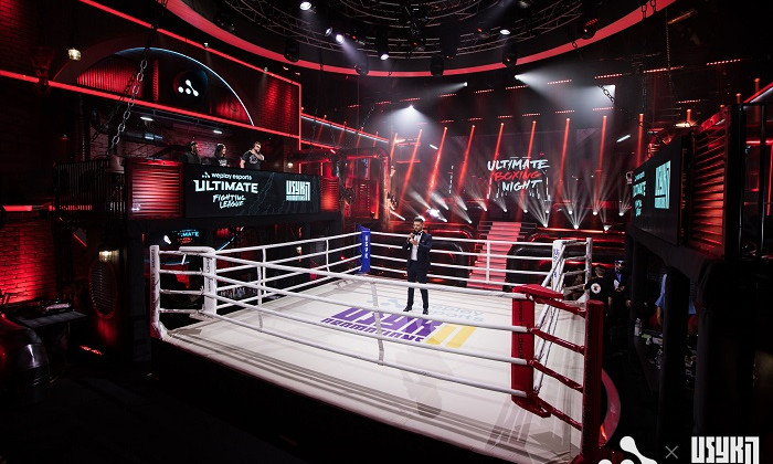На стику боксу та кіберспорту: як у Києві пройшов вечір поєдинків Ultimate Boxing Night