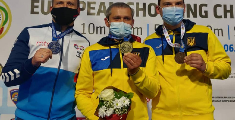 Украинец Омельчук выиграл золото чемпионата Европы по пулевой стрельбе - Пулевая стрельба