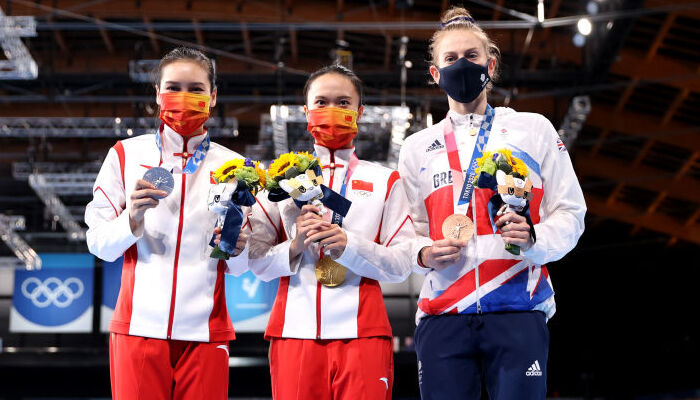 Китаянка Чжу Сюеїн виграла золото в стрибках на батуті на Олімпіаді - Олімпіада-2020