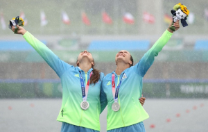 Українки Лузан і Четверикова виграли срібло Олімпійських ігор у веслуванні на каное