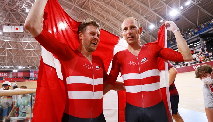 Данія - олімпійський чемпіон з велотреку в медісоні - Олімпіада-2020