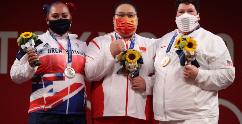 Китайська штангістка Лі Веньвень виграла золото Олімпіади у вазі понад 87 кг - Олімпіада-2020