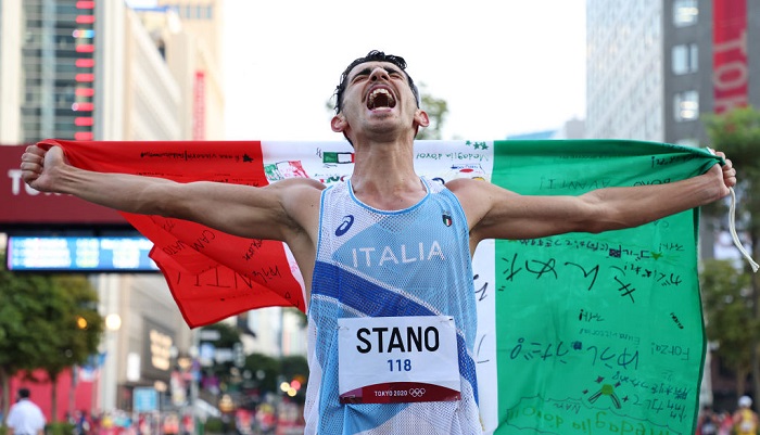 Італієць Стано виграв золото Олімпіади в ходьбі на 20 км - Олімпіада-2020