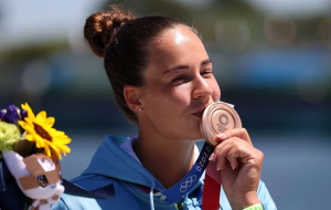 Українка Лузан виграла бронзову медаль Олімпіади у веслуванні