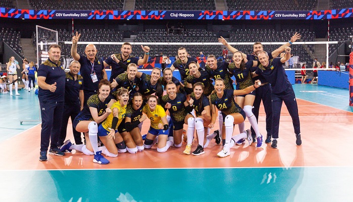 Женская сборная Украины досрочно вышла в плей-офф чемпионата Европы по волейболу - Волейбол