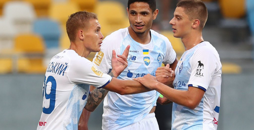 Динамо - Минай 2:0 обзор матча, видео голов за 11 августа