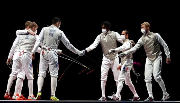 Чоловіча збірна Франції виграла золото Олімпіади у фехтуванні на рапірах - Олімпіада-2020