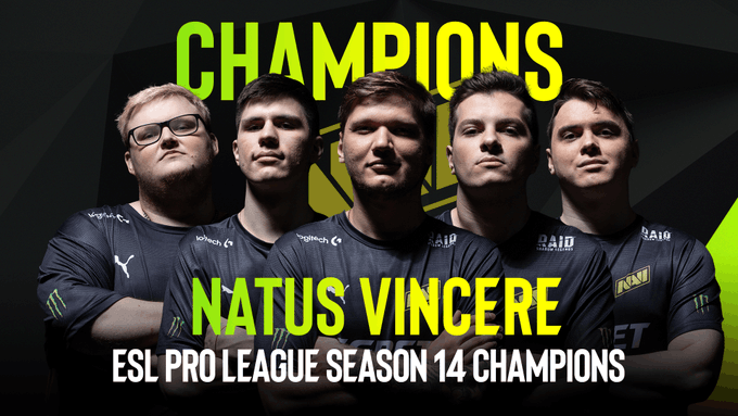 NAVI — чемпионы ESL Pro League Season 14