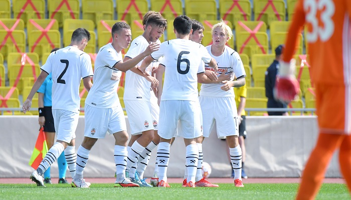 Шахтер U-19 разгромил Шериф в Юношеской лиге УЕФА - Футбол