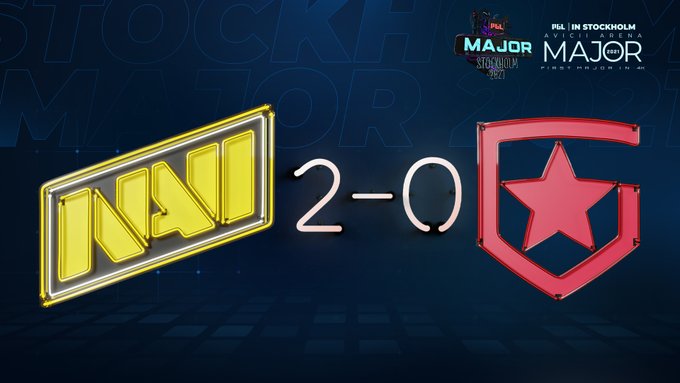 NAVI знищили Gambit Esports і вийшли у фінал PGL Major Stockholm 2021. Новини кіберспорту