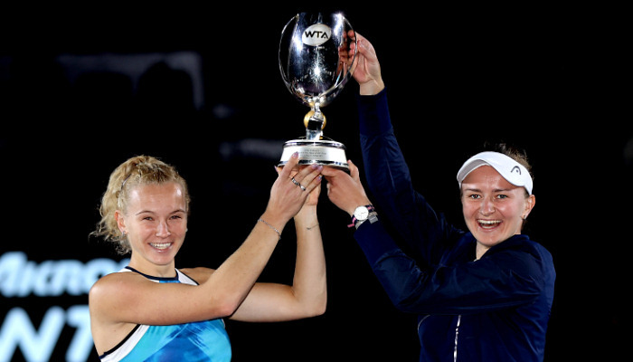 Крейчикова та Синякова стали чемпіонками парного Підсумкового турніру WTA - WTA