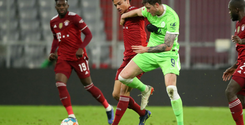 Бавария - Вольфсбург 4:0 обзор матча, видео голов за 17 декабря