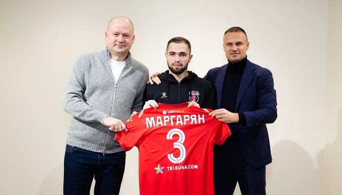 Футбол. Верес подписал защитника сборной Армении Маргаряна