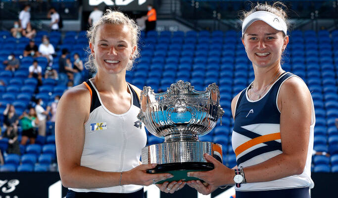 Крейчикова и Синякова стали чемпионками Australian Open в парном разряде - Australian Open