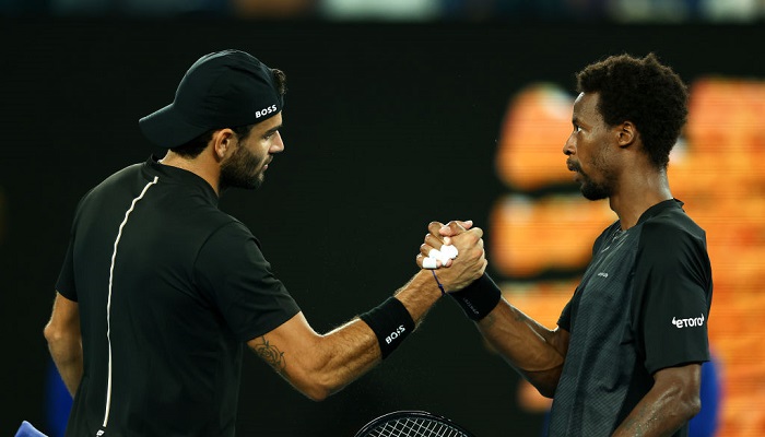 Берреттини обыграл Монфиса и вышел в полуфинал Australian Open - Australian Open