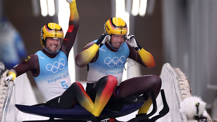 Німці Вендль та Арльт стали олімпійськими чемпіонами у санному спорті у двійках. Українці Стахів та Лисецький – 15-ті - Олімпіада-2022