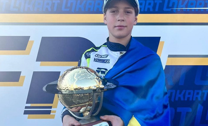 Вперше український картингіст став чемпіоном у найпрестижнішій серії гонок WSK. Новини спорту