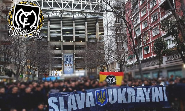 Реал – с Украиной. Ультрас мадридского клуба поддержали нашу страну. Новости футбола