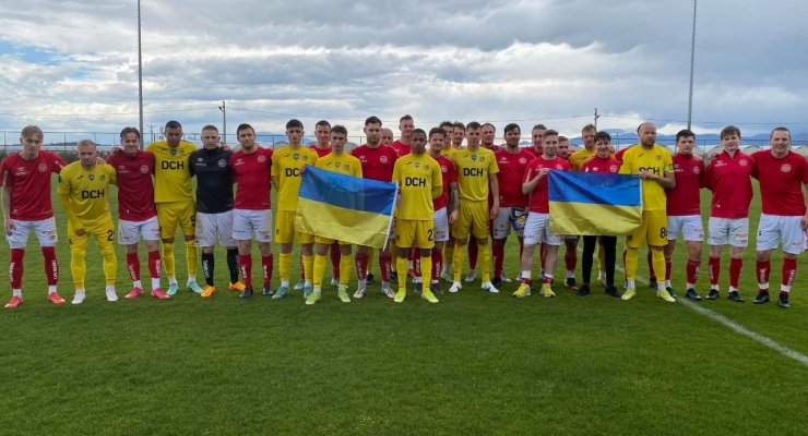 Пятов и Ракицкий помогли Металлисту разгромить норвежскую Ховдебигду в спарринге - Первая лига Украины