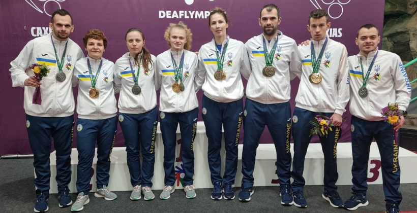 Збірна України виграла 12 медалей у восьмий день Дефлімпіади та лідирує у медальному заліку - Інші види спорту