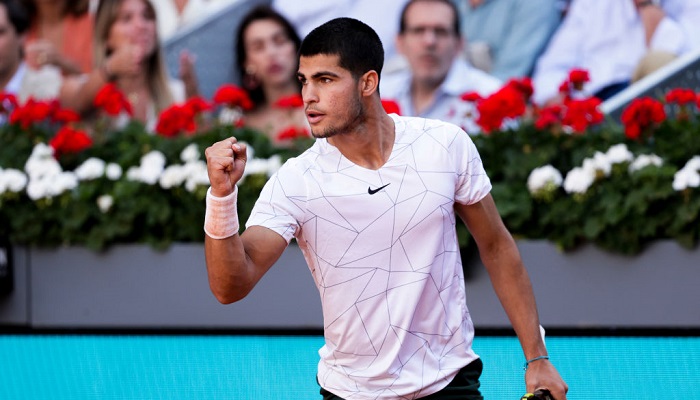 Алькарас – наймолодший півфіналіст в історії мадридського Мастерсу - ATP