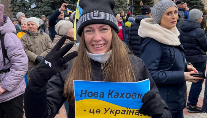 Арбитра Петрову принудительно доставили в отделение полиции в оккупированной Новой Каховке - Футбол