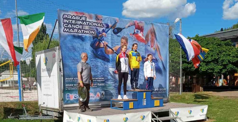 Украинская каноистка Бабак выиграла два золота на этапе Кубка мира по марафону в Праге - Гребля