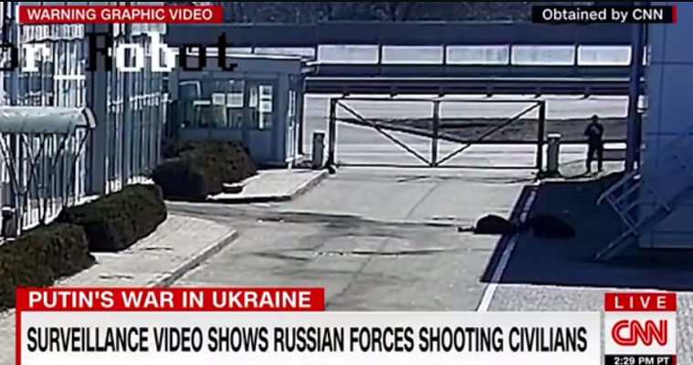 CNN опублікувала шокуючі кадри розстрілу російськими солдатами мирних українців (відео)