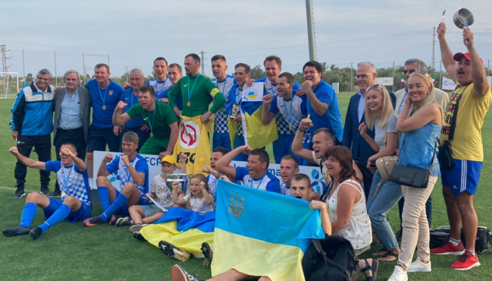 Паралимпийская сборная Украины в шестой раз выиграла чемпионат мира по футболу - Футбол