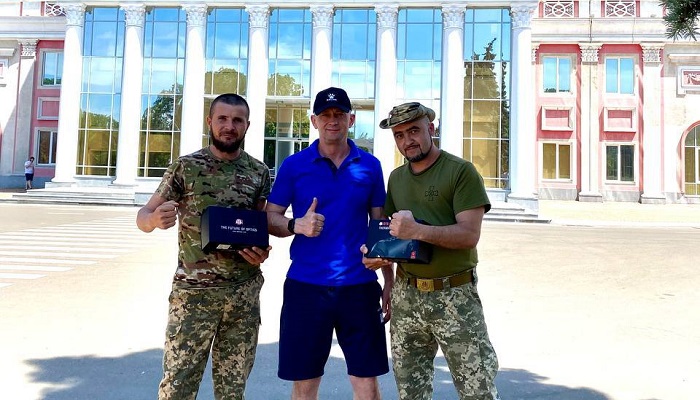 Черноморец передал украинским морпехам два тепловизора - Чемпионат Украины