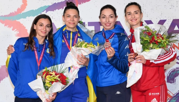 Украинка Харькова - чемпионка Европы по фехтованию - Фехтование