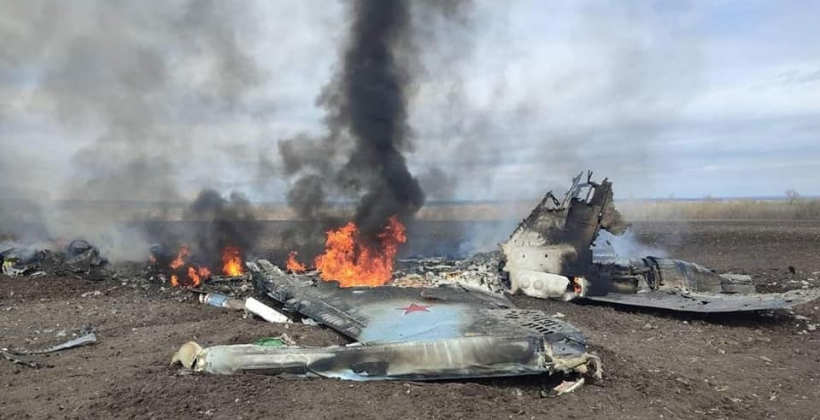 Відео дня: Повітряні сили ЗСУ збили Су-35 російських окупантів
