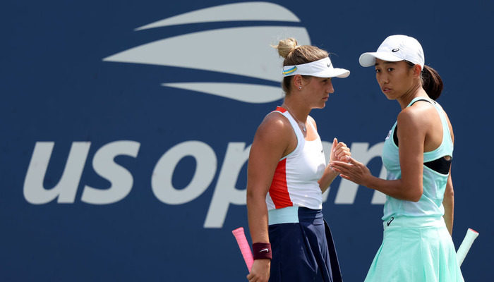 Костюк завершила виступи на US Open у парному розряді - US Open