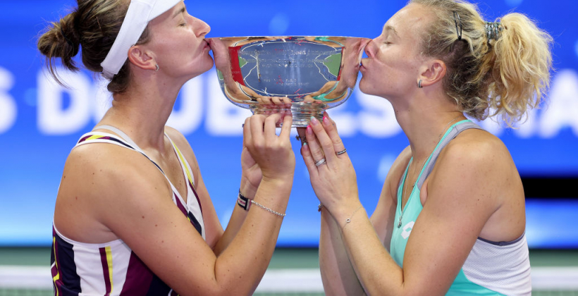 Крейчикова и Синякова выиграли парный разряд на US Open - US Open