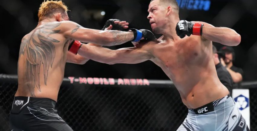 Діас переміг Фергюсона задушливим прийомом у головному бою UFC 279 - MMA