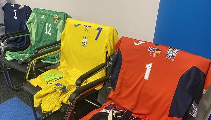 Украина сыграет в желтом комплекте формы против Шотландии - Лига наций