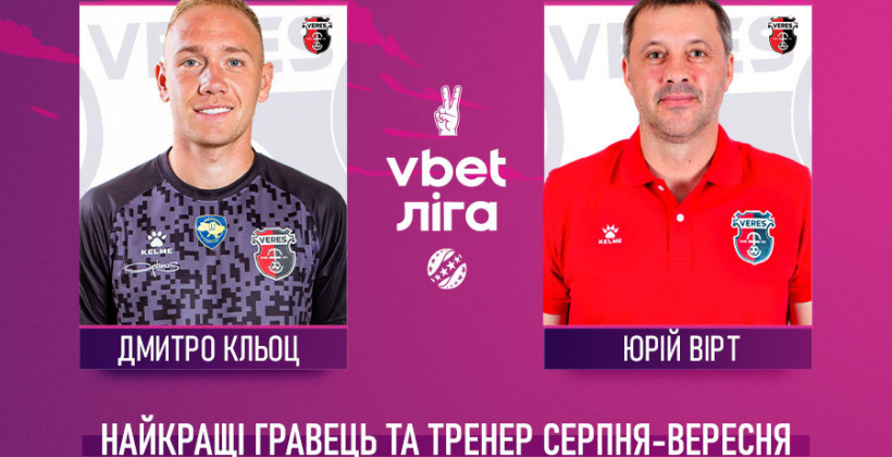 Клец и Вирт – лучшие игрок и тренер УПЛ в августе и сентябре - Чемпионат Украины