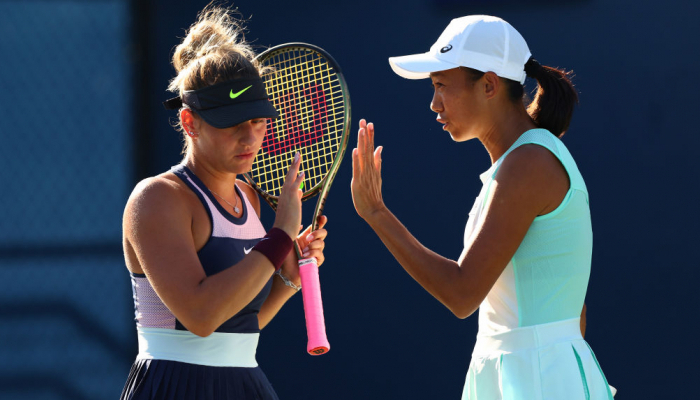 Костюк вийшла у третє коло парного розряду US Open - US Open