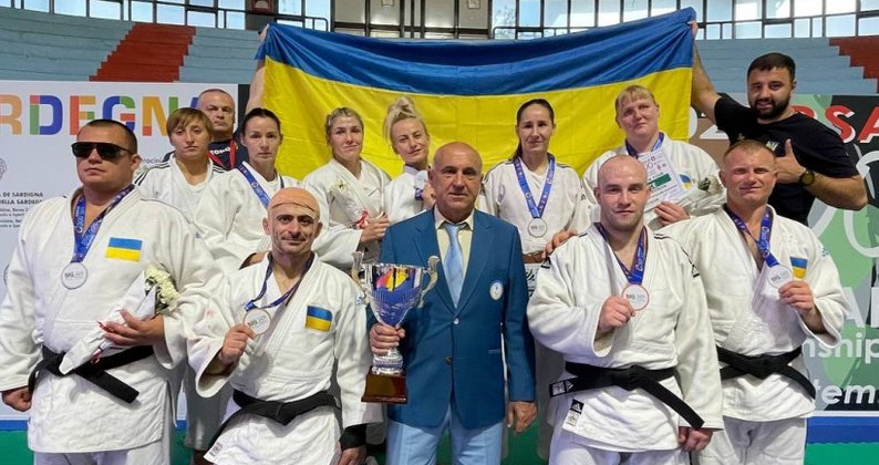 Збірна України виграла медальний залік чемпіонату Європи з парадзюдо - Бойові мистецтва