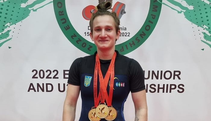 Українка Конотоп стала абсолютною чемпіонкою Європи U-23 з важкої атлетики - Важка атлетика