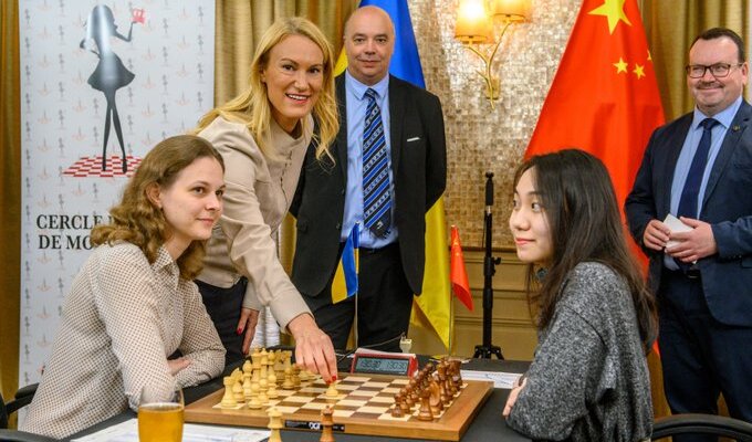 Анна Музичук і Лей Тінцзе зіграли внічию третю партію півфіналу Турніру претенденток - Шахи