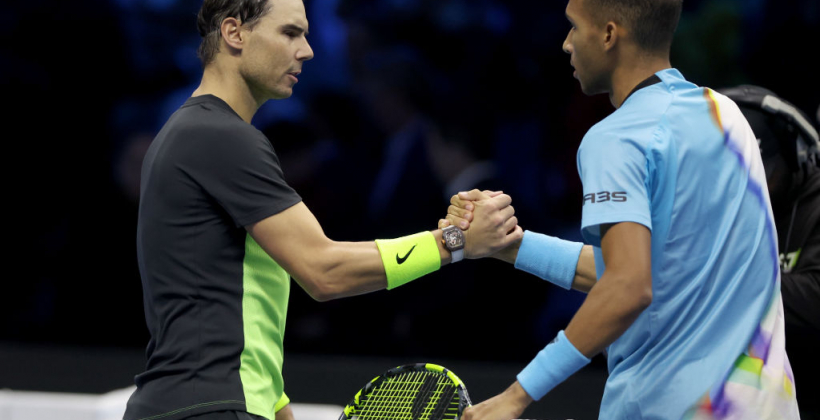 Надаль проиграл Оже-Альяссиму на Итоговом турнире АТР - ATP