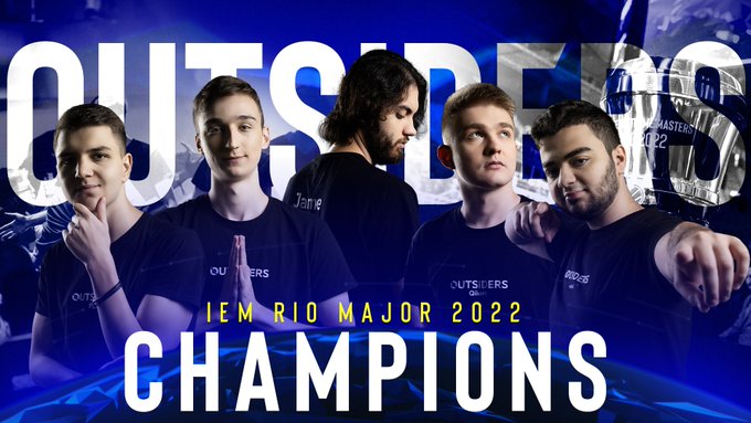 Outsiders победили Heroic в финале IEM Rio Major 2022 - Киберспорт